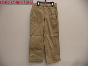 NWOT - Gap Kids Boys Khaki Easy Fit Adjustable Waist Uniform Pants, Size 6 - Picture 1 of 8