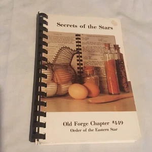 Order of The Eastern Star Recipes Cookbook Old Forge NY #449 Secrets Of The Star - Picture 1 of 5