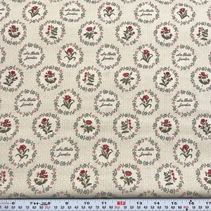 La Belle Fleur by French General for Moda Floral Cotton Fabric by the HALF YARD - Picture 1 of 2