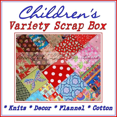 BonEful Fabric 4H Home School Sewing Machine Baby Child Kid Quilt SCRAP BOX LOT - Image 1 of 4