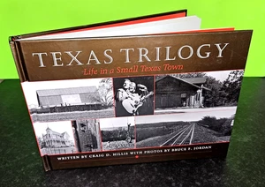 TEXAS TRILOGY - Life In A Small Town by Hillis & Jordan, 2002 Hardback & CD - Picture 1 of 14