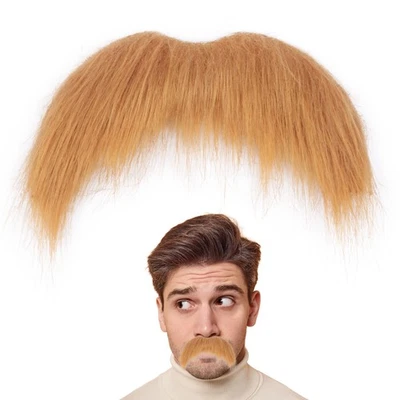 Disfraz de bigote falso en barba para Halloween Juegos con disfraces Festival Fiesta Foto 1 de 4