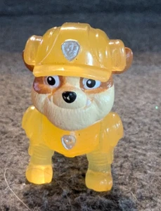 1,5" RUBBLE Paw Patrol Welpe Hund PVC Kunststoff Figur Spielzeug Sammlerstück Kuchen Topper - Bild 1 von 8