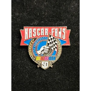 Vintage 1998 Nascar Fans 50th Anniversary Anstecknadel - Bild 1 von 3