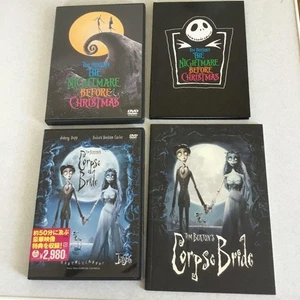 Tim Burton Corpse Bride Special Edition DVD with Nightmare Before Christmas + 2 - Picture 1 of 3