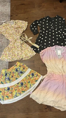 Lot of 4 Size Large 3 NWT Womens Dresses Lot Various Styles Spring Easter Dress - Image 1 of 4