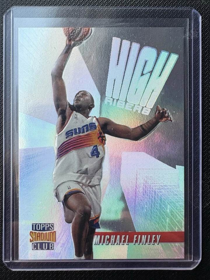 MICHAEL FINLEY 1996-97 TOPPS STADIUM CLUB HIGH RISERS #HR8 SUNS - Image 1 of 1