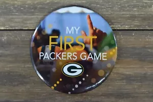 Green Bay Packers Pin My First Game WinCraft USA Wisconsin Football Fan - Picture 1 of 6