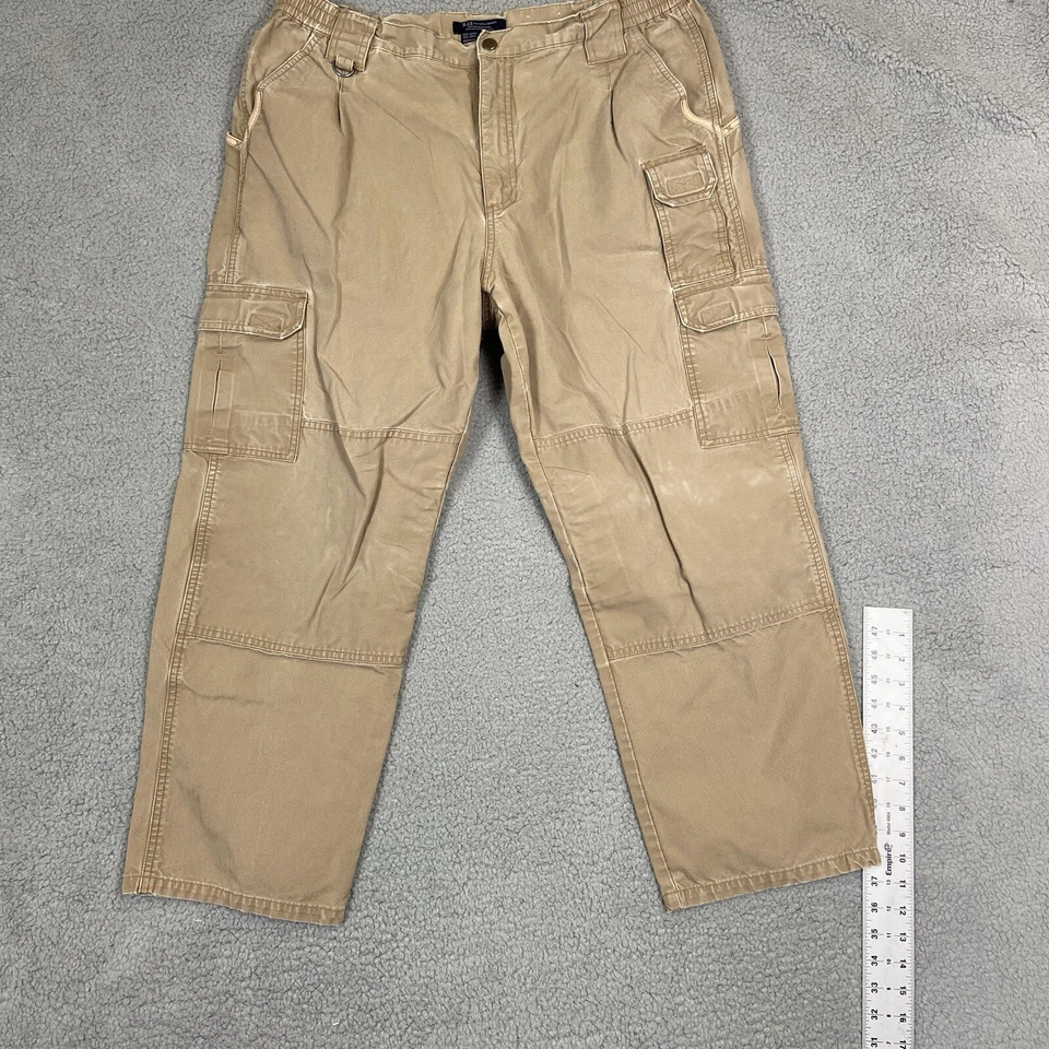 511 Tactical Pants Mens 40x30 Tan Cargo Straight Khakis EMS EMT Tactical 74251 - Image 1 of 4