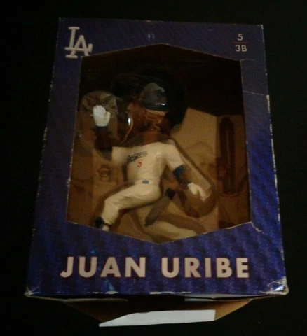 JUAN URIBE Los Angeles Dodgers 2015 Bobblehead SGA Free Shipping Baseball Cover