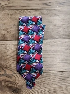 Men's Jerry Garcia Designer Abstract Necktie - - Picture 1 of 3