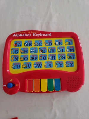 Talk 'N Learn ALFABETO Teclado LETRAS Juguete Educativo Electrónico VIDEO PROBADO Foto 1 de 4