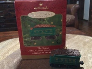 Hallmark Keepsake Ornament General Steam Locomotive Train The Tender Lionel Trai - Picture 1 of 2