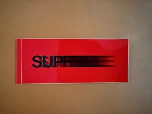 Pegatina con logotipo de Supreme Motion SS16 roja - Imagen 1 de 1