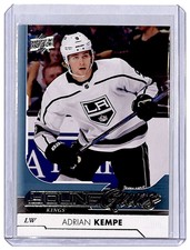 2017-18 Upper Deck Young Guns Adrian Kempe Rookie Los Angeles Kings #210