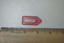 Coca Cola Red Plastic  Book Mark ?  Paper Clip,  Not Sure What it is, See Pics