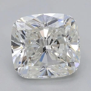IGI Certified 2.00 CT Cushion Cut Lab Grown Diamond VS2 Clarity, E Color Grade - Picture 1 of 5