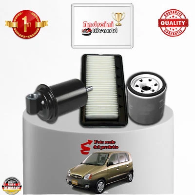 Kit Inspección 3 Filtros X Hyundai Atos Principal 1.0i 40Kw De 1998 - >2002 - Imagen 1 de 2