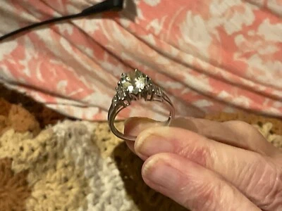 Anel mexicano de labradorita e zircão, tamanho 10 - Imagem 1 de 3