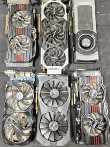 Konvolut 6 GPU Grafikkarten - für Ersatzteile, funktioniert nicht - Bild 1 von 7