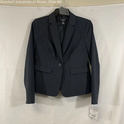 NWT Liz Claiborne Grey Women's Blazer, Sz. 2P - Image 1 of 3