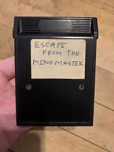 !!!! ESCAPE FROM THE MINDMASTER ColecoVision Unreleased Prototype Epyx Atari Era - Picture 1 of 17