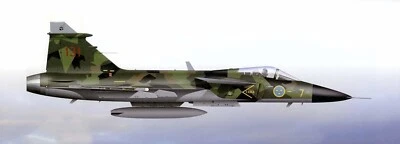 GRIPEN JAS-39A SWEDISH AIR FORCE SPLINTER MARKINGS - AVIATION72 AV7243005 1/72
