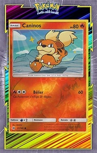 🌈Caninos Reverse - SL1:Soleil et Lune - 21/149 - Carte Pokemon Neuve Française - Picture 1 of 1