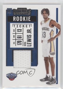 2020-21 Panini Contenders Ticket Swatches Kira Lewis Jr #RS-KLJ Rookie RC