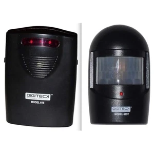 Wireless Driveway Security Intruder Alert Alarm System with PIR Motion Sensor - Picture 1 of 3