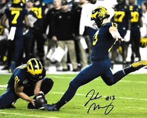 JAKE MOODY HAND SIGNED MICHIGAN WOLVERINES 8X10 PHOTO W/COA - Picture 1 of 1