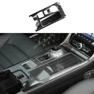 For Ford Mondeo/Fusion 2017-2020 Black Steel Central Console Gear Shift Panel - Image 1 of 4