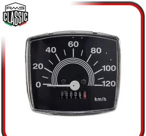 CONTACHILOMETRI CONTA KM VESPA 50 SPECIAL TACHIMETRO MODIFICA SCALA 120 KMH - Imagen 1 de 7