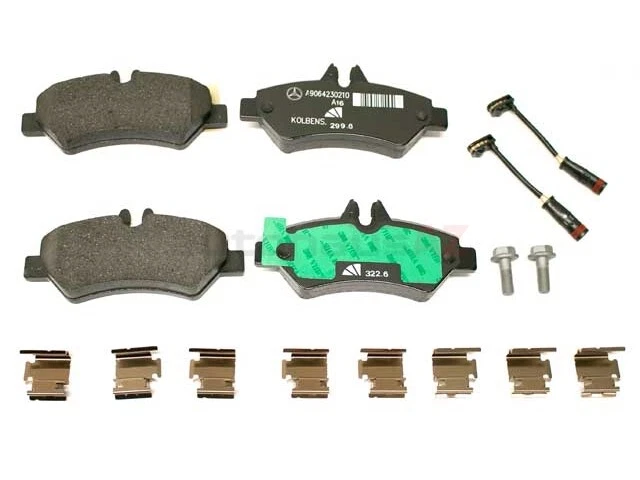 New Genuine Mercedes-Benz Sprinter Rear Ts Disk Brake Pad Set with Sensors NEW - Image 1 of 1