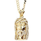 Iced Out Bling MINI Kette - JESUS gold