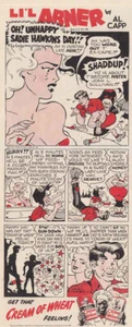1947 Cream of Wheat: Lil Abner, Al Capp Vintage Print Ad - Picture 1 of 1