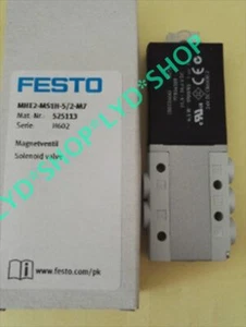 1PCS New FESTO Solenoid Valve MHE2-MS1H-5 / 2 / M7 (525113) - Picture 1 of 1