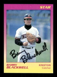 1989 Star Kinston Indians 3 Barry Blackwell signed auto autograph BXCP41 - Picture 1 of 2