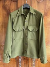 Chemise en laine US Army M-1951 OG-108 USA M-51 Shirt Field Wool SMALL CPO