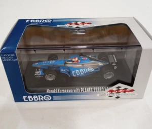 Ebbro 1/43 Formel Nippon Haruki Kurosawa mit Planex Ebbro Nova Nr. 10 Diecast - Bild 1 von 6