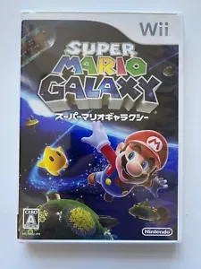 Super Mario Galaxy Nintendo Wii Japanese Import NTSC-J New Factory Sealed OOP - Picture 1 of 6