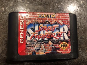 CARTUCHO DE JUEGO SUPER STREET FIGHTER II SEGA GENESIS SOLO FUNCIONA BIEN NES HQ - Imagen 1 de 1