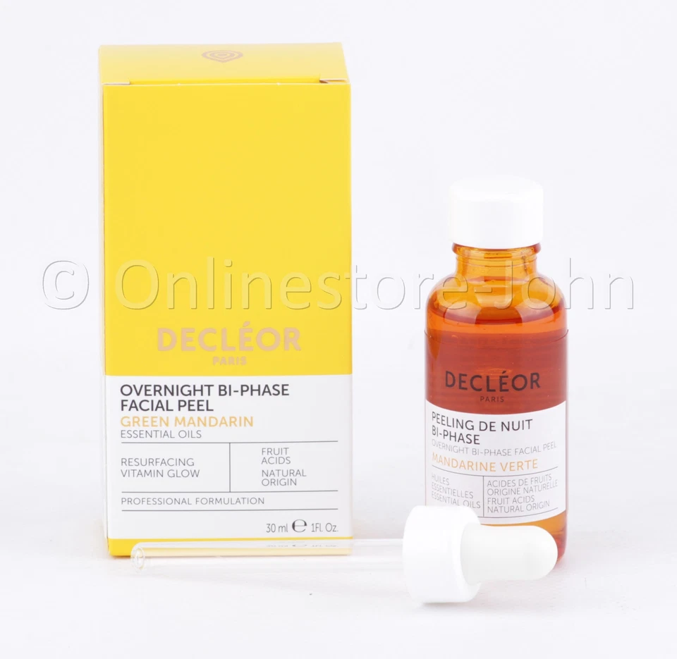 Decleor - Green Mandarine - Overnight Bi-Phase Facial Peel - 30ml - Bild 1 von 1