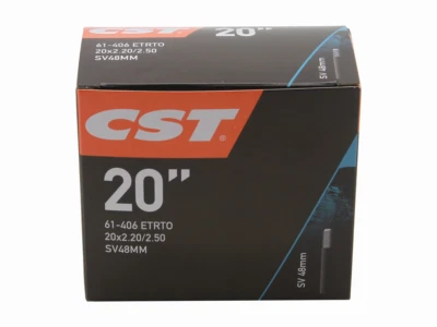CST  20 x 2.20- 2.50"  Standard SV Tube 48mm Valve - Image 1 of 2