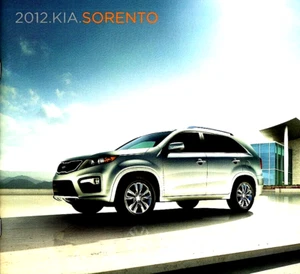 2012 KIA SORENTO CROSSOVER—LX EX SX—22 PAGE U.S. DEALER SALES BROCHURE—NEW NOS - Picture 1 of 1