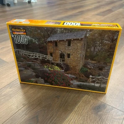 Kodacolor 1000 件 Old Mill Jigsaw Puzzle No.21001(全新未拆封) — 第 1/3 张图片
