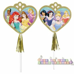 VARITAS DE PAPEL DE LUJO PRINCESA DISNEY Once Upon a Time (8) ~Suministros para fiesta de cumpleaños - Imagen 1 de 1