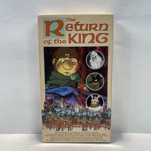 1993 The Return Of The King VHS 1979 Animated Lord Of The Rings Cartoon- TESTED - Picture 1 of 17