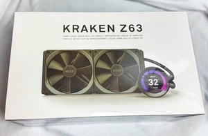 BRAND NEW - NZXT Kraken 280mm - AIO CPU Liquid Cooler - RL-KRZ63-01 - Afbeelding 1 van 4