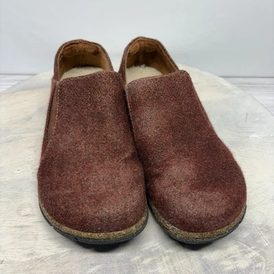 Zapatos sin cordones Earth Origins Essential Eliza de fieltro para mujer talla 7 EUR 38 vino/rojo Foto 1 de 4